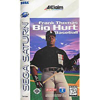 Frank Thomas Big Hurt Baseball - Sega Saturn Game - Best Retro Games