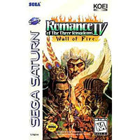 Romance of the Three Kingdoms IV Wall of Fire - Sega Saturn Game - Best Retro Games
