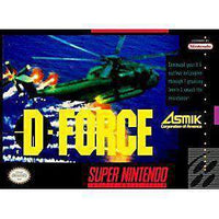 D-Force - SNES Game | Retrolio Games