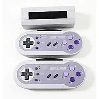 SNES Super Nintendo Acclaim Dual Turbo Wireless Controllers w/ Receiver - Best Retro Games