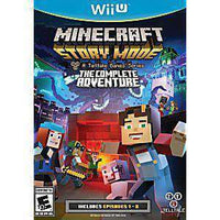 Minecraft Story Mode: The Complete Adventure - Wii U Game | Retrolio Games